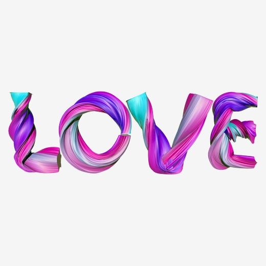 <b>love艺术字体 love字体设计</b>